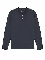 MARC O'POLO | Langarmshirt | Bleu foncé