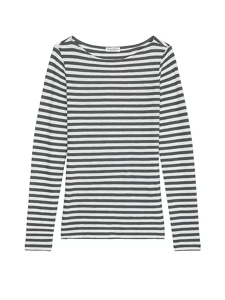 MARC O'POLO | Langarmshirt | Blanc