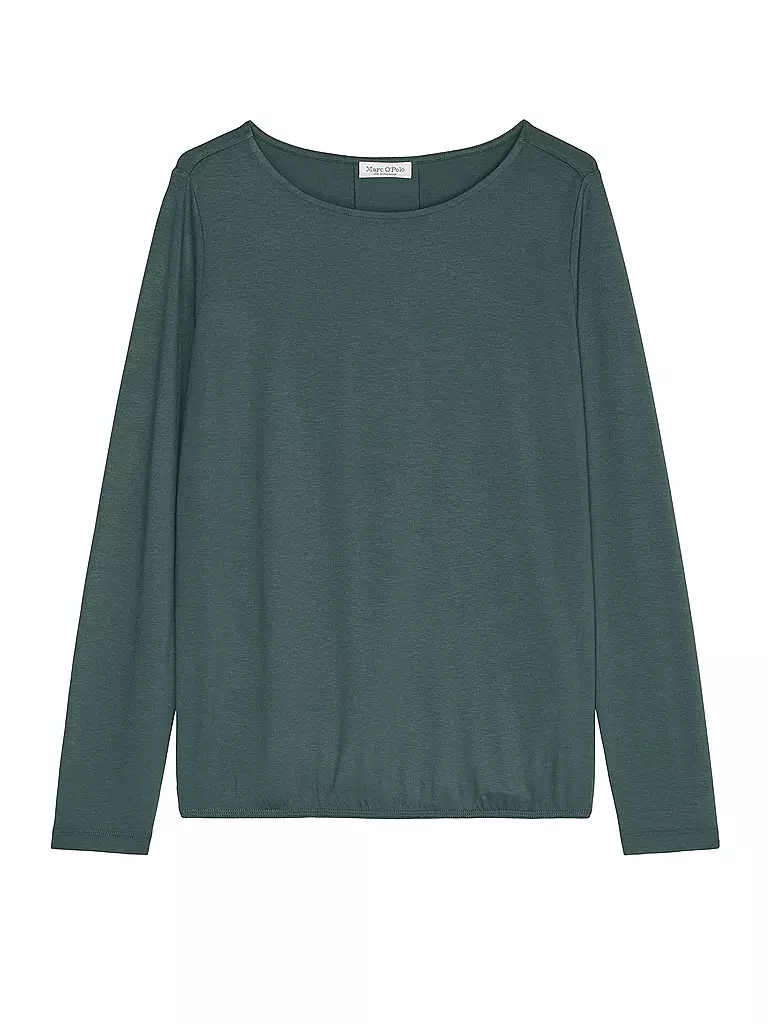 MARC O'POLO | Langarmshirt | Vert foncé