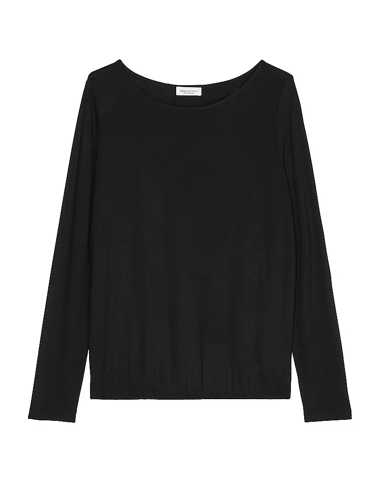 MARC O'POLO | Langarmshirt | Noir