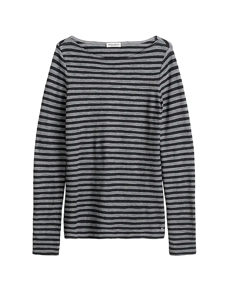 MARC O'POLO | Langarmshirt | grau