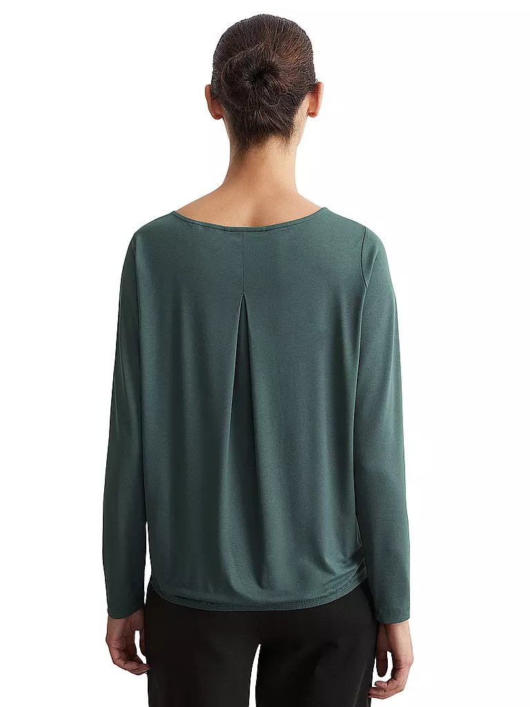 MARC O'POLO | Langarmshirt | Vert foncé