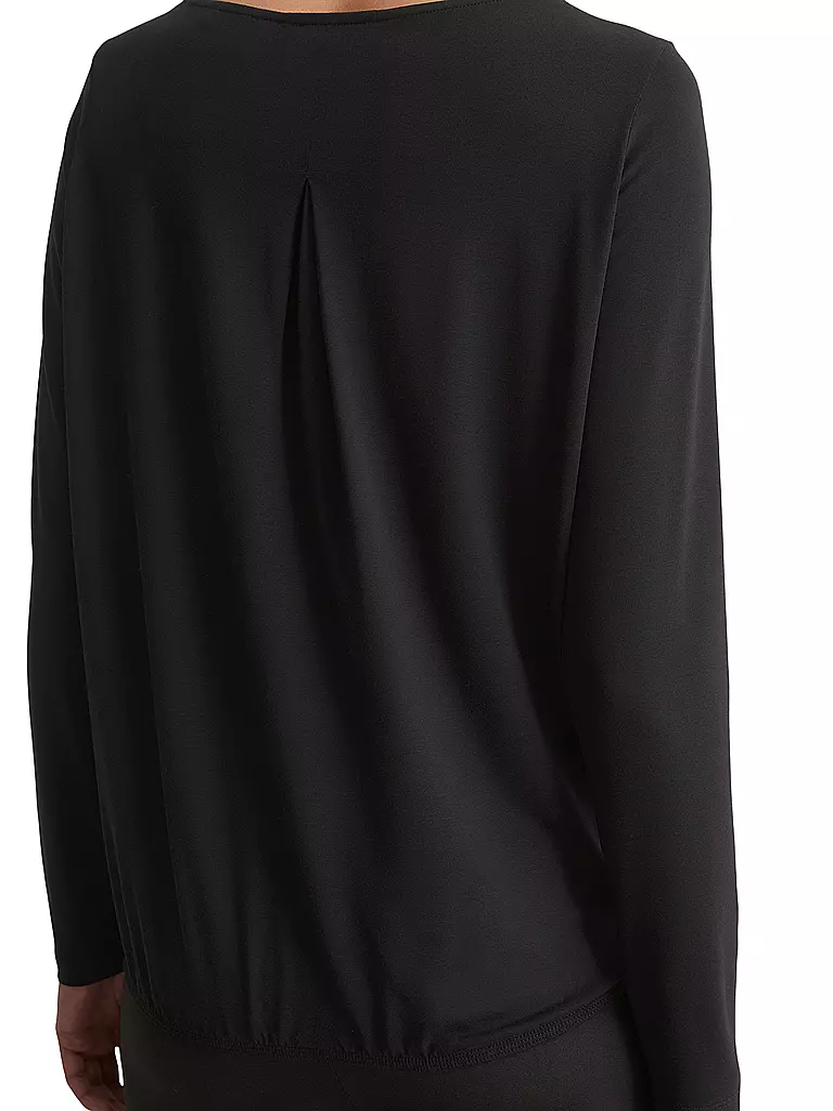 MARC O'POLO | Langarmshirt | Noir