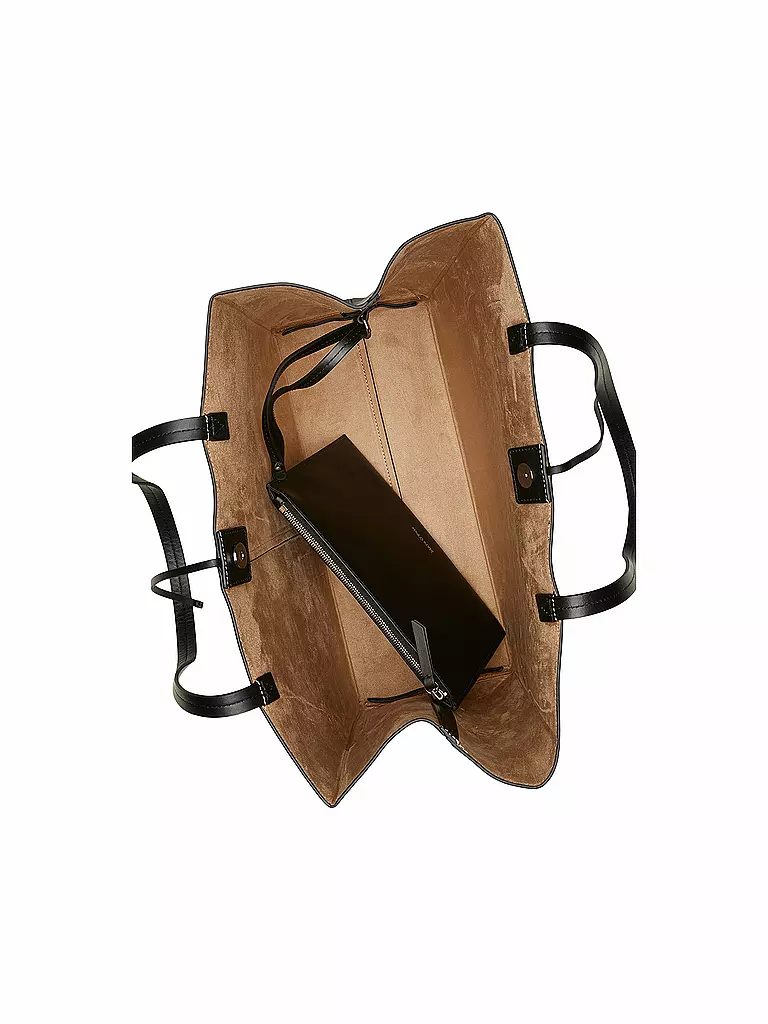 MARC O'POLO | Ledertasche - Shopper Large | Noir
