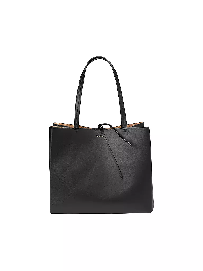 MARC O'POLO | Ledertasche - Shopper Large | Noir