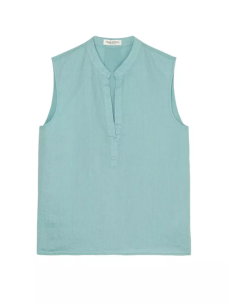 MARC O'POLO | Leinenbluse  | Bleu clair