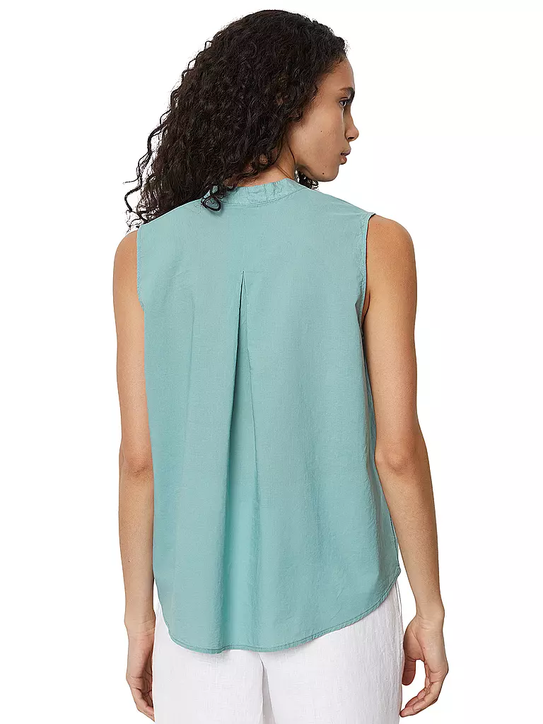 MARC O'POLO | Leinenbluse  | Bleu clair