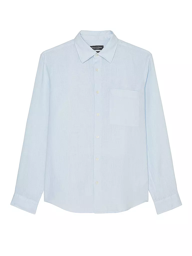 MARC O'POLO | Leinenhemd Regular Fit | Bleu clair