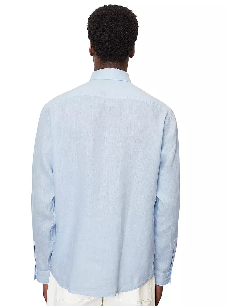 MARC O'POLO | Leinenhemd Regular Fit | Bleu clair