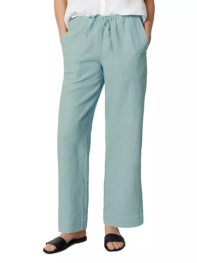 MARC O'POLO | Leinenhose  | Bleu clair