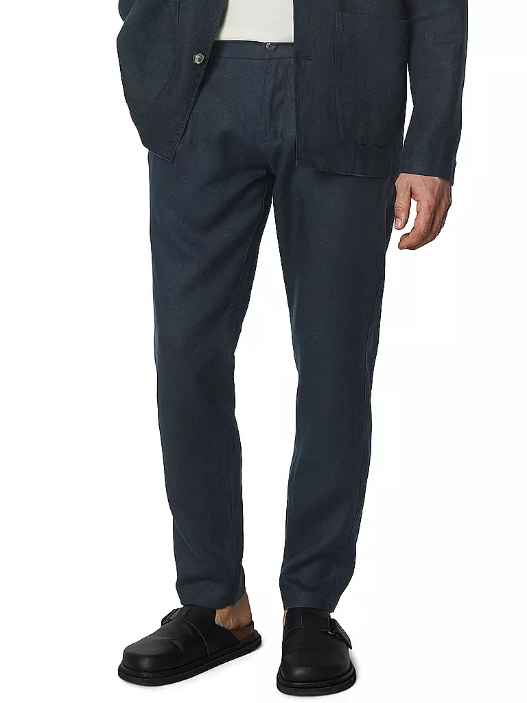 MARC O'POLO | Leinenhose OSBY | Bleu foncé