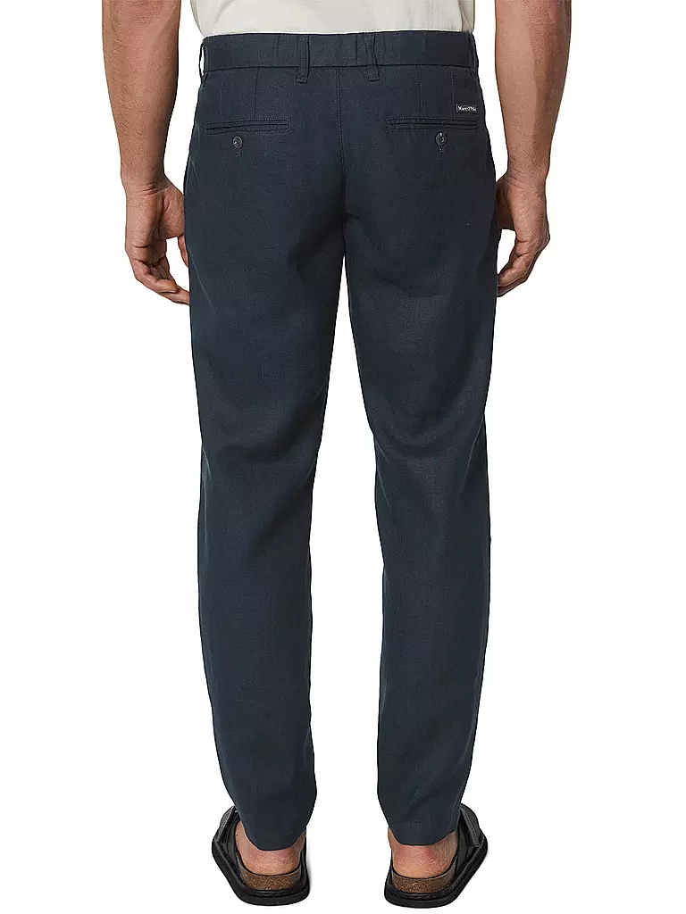 MARC O'POLO | Leinenhose OSBY | Bleu foncé