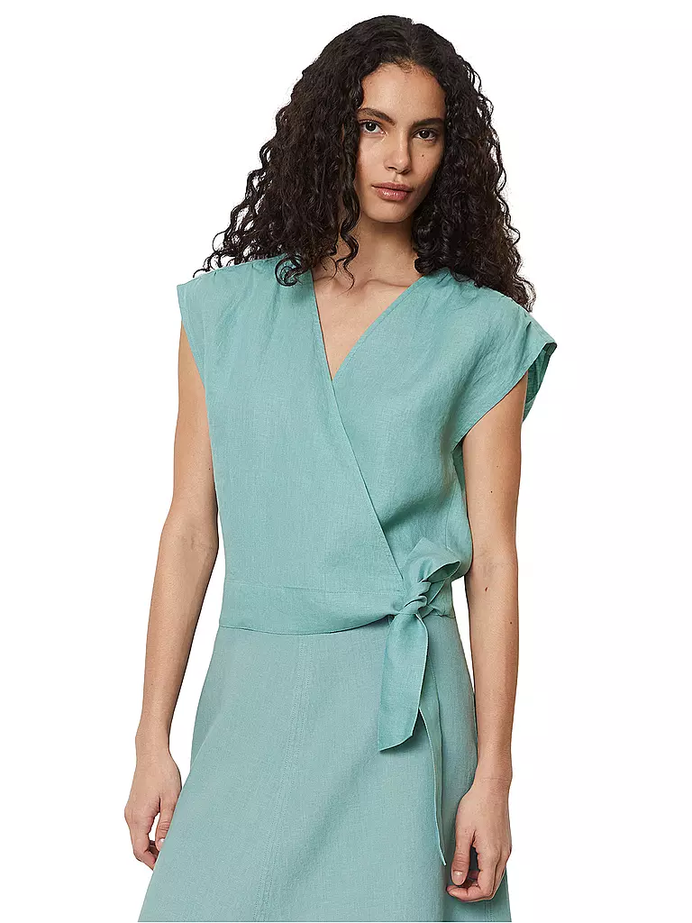 MARC O'POLO | Leinenshirt  | Bleu clair