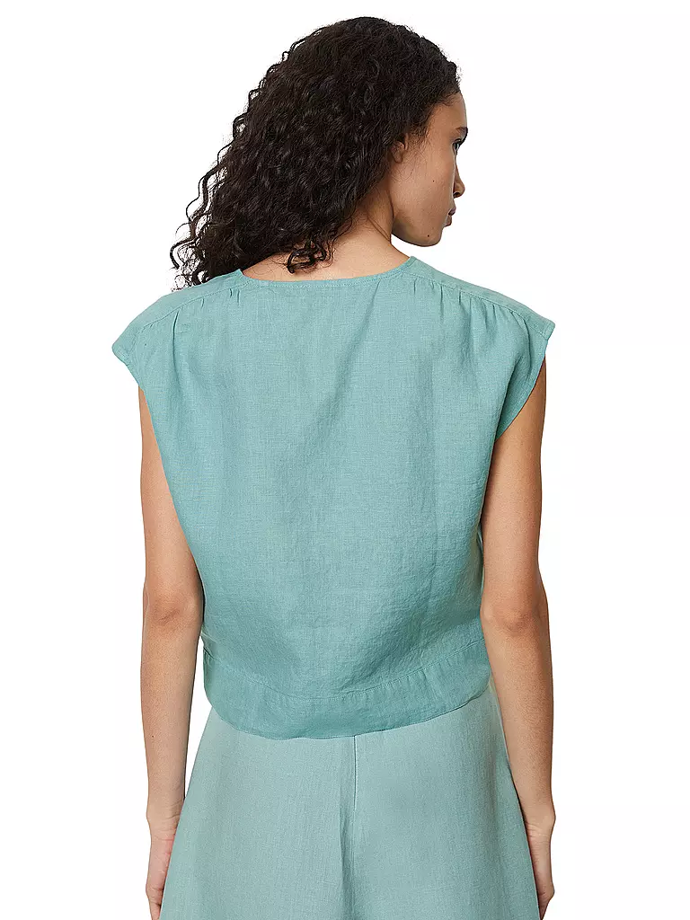 MARC O'POLO | Leinenshirt  | Bleu clair