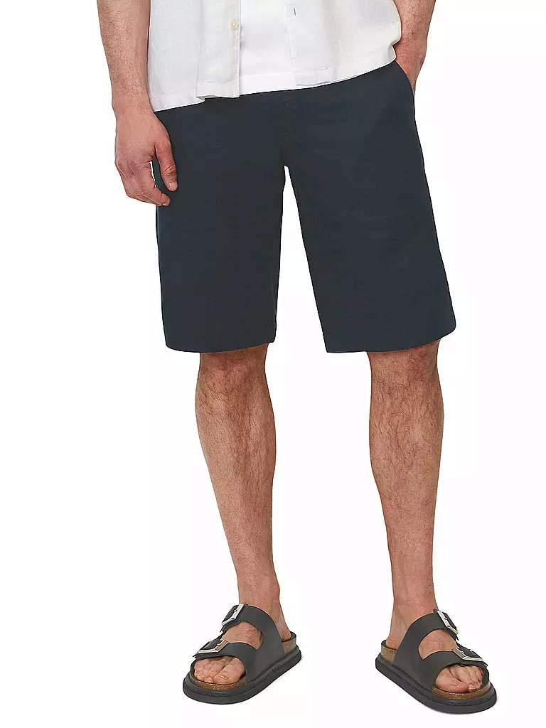 MARC O'POLO | Leinenshorts  | Bleu foncé