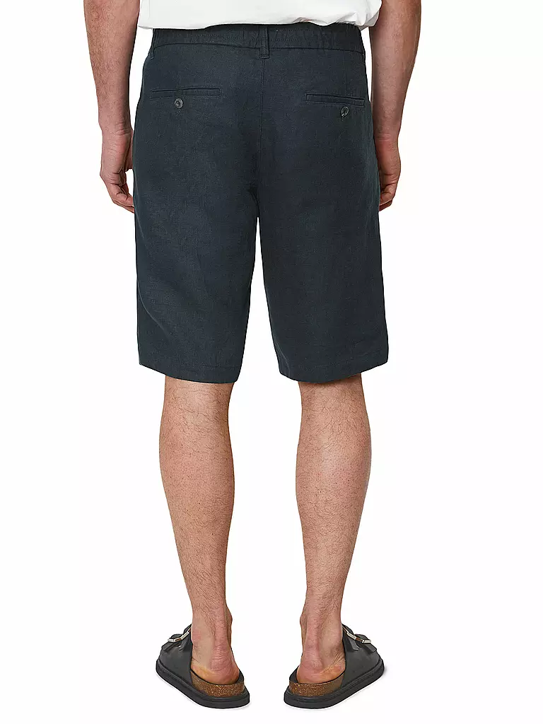 MARC O'POLO | Leinenshorts  | Bleu foncé
