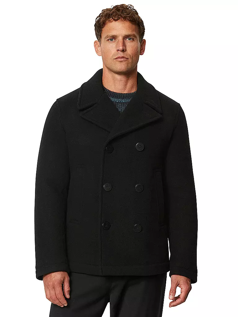 MARC O'POLO | Manteau en laine | schwarz