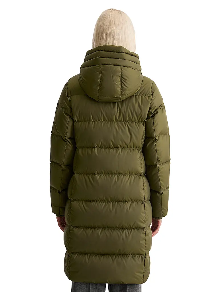 MARC O'POLO | Manteau matelassé en duvet | olive