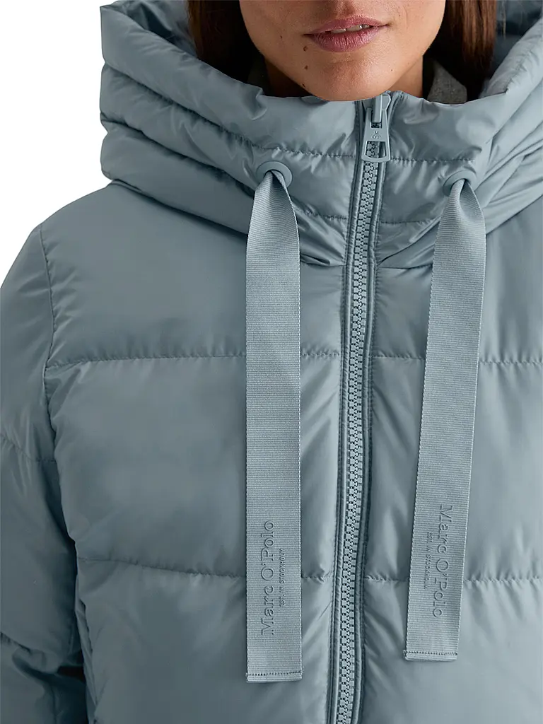 MARC O'POLO | Manteau matelassé en duvet | Bleu clair
