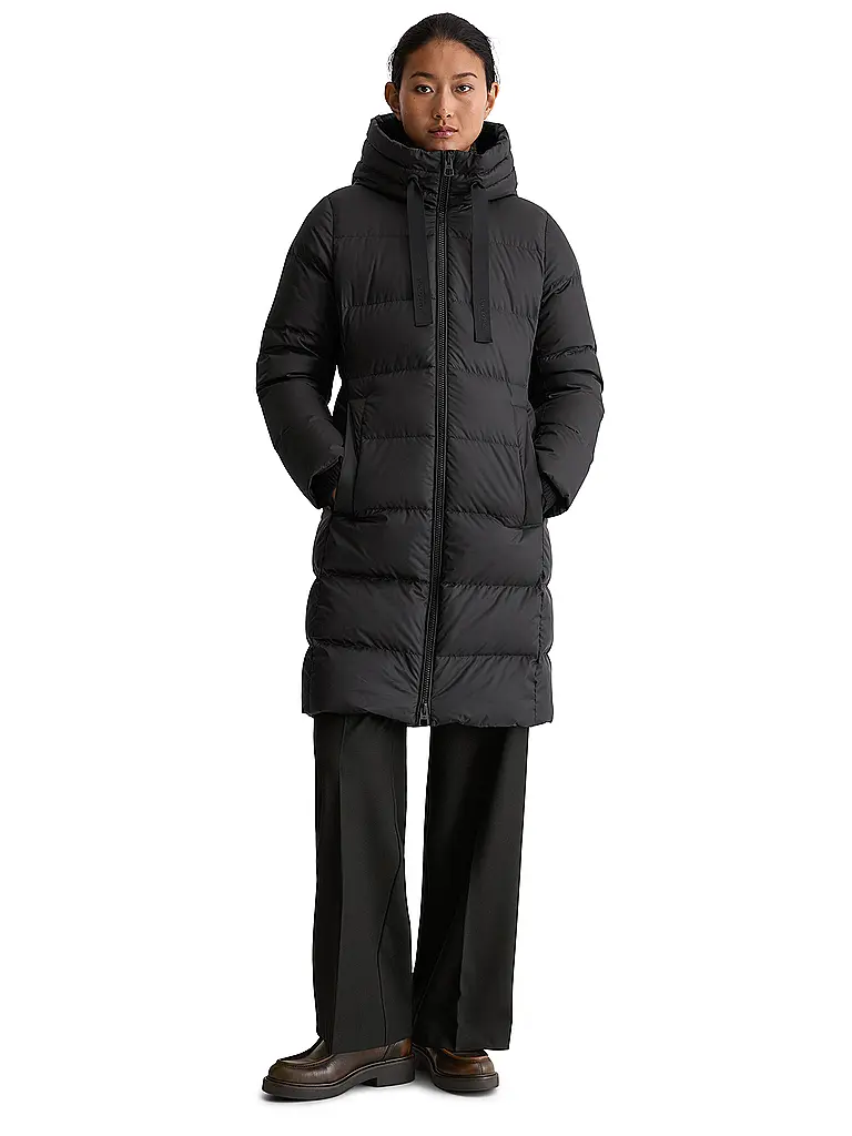 MARC O'POLO | Manteau matelassé en duvet | schwarz