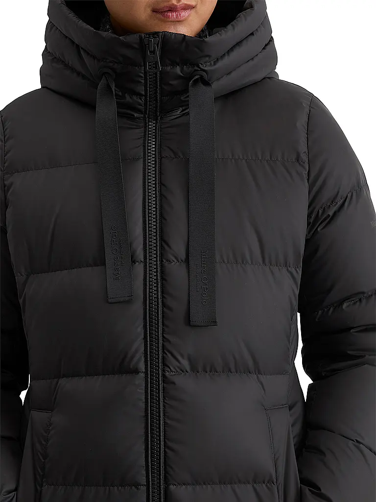 MARC O'POLO | Manteau matelassé en duvet | schwarz