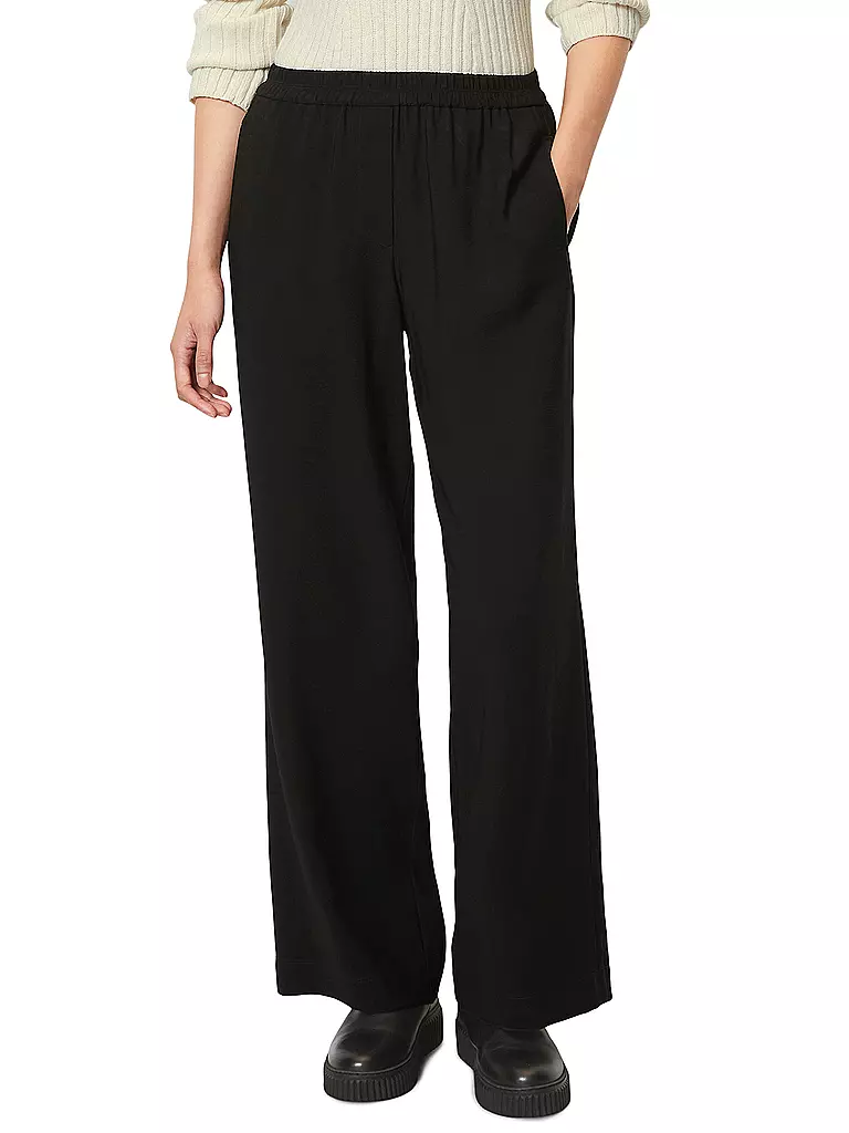 MARC O'POLO | Marlenehose | Noir