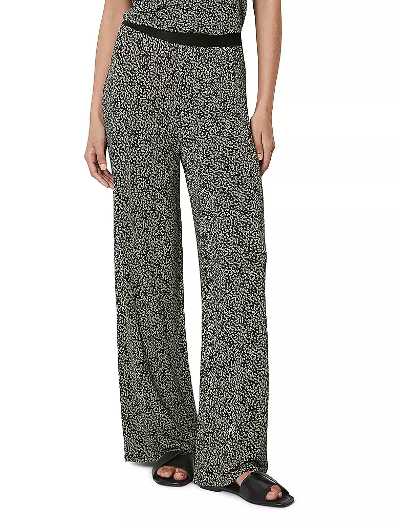 MARC O'POLO | Marlenehose | Vert foncé