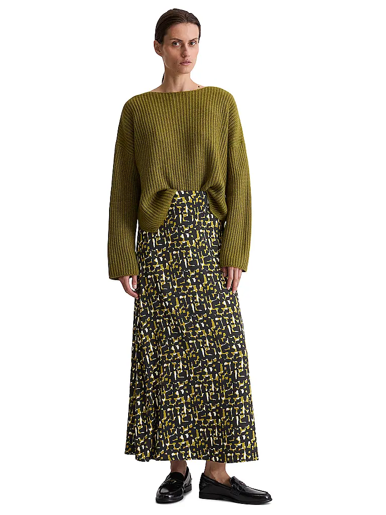 MARC O'POLO | Maxi-jupe | olive