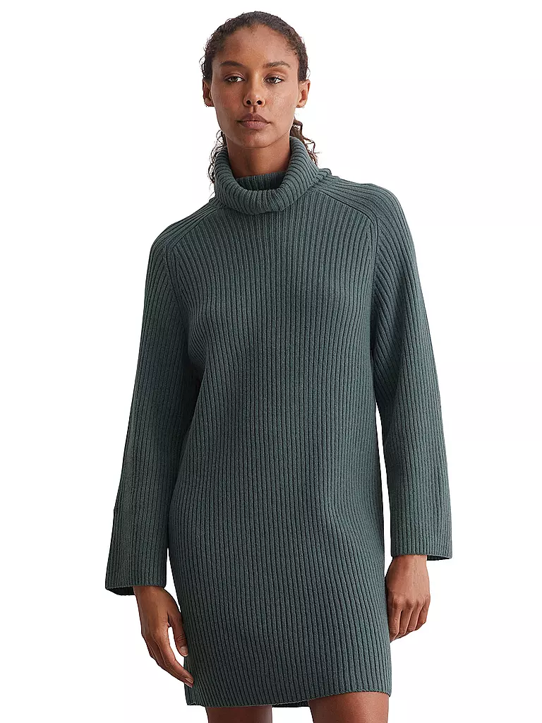 MARC O'POLO | Midikleid | Vert foncé