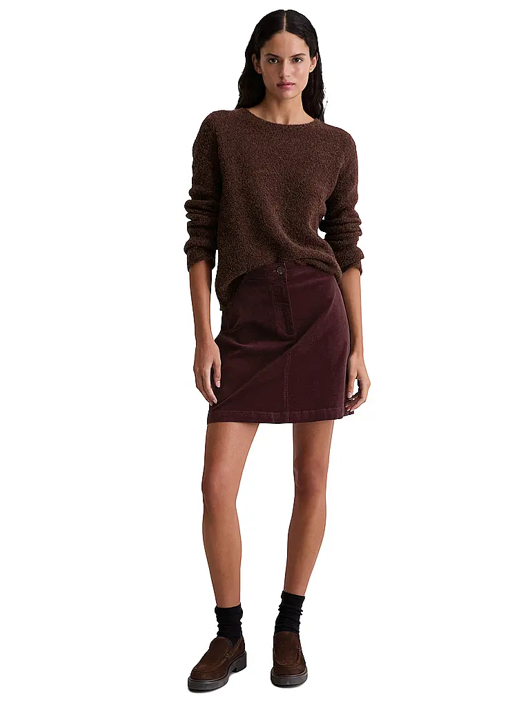 MARC O'POLO | Mini-jupe | Rouge foncé
