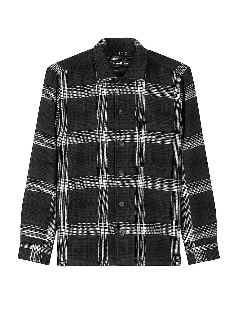 MARC O'POLO | Overshirt | schwarz