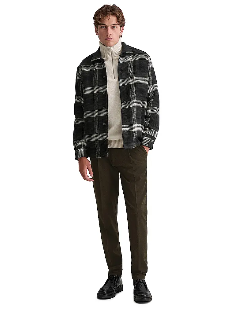 MARC O'POLO | Overshirt | schwarz