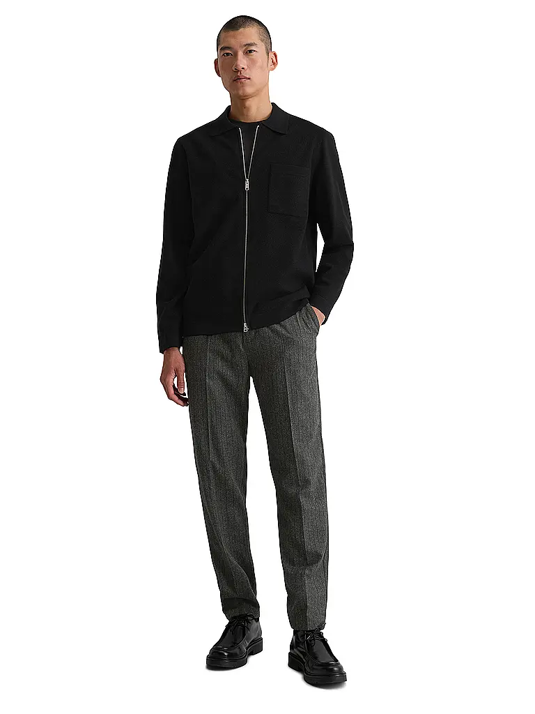 MARC O'POLO | Overshirt | schwarz