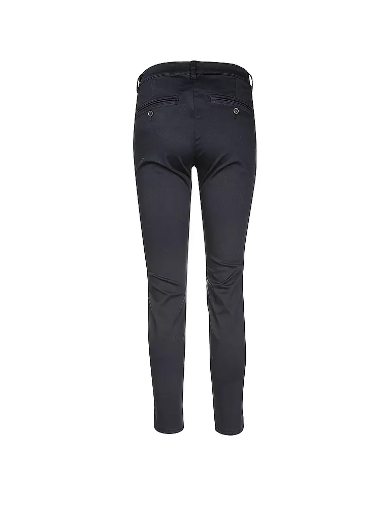 MARC O'POLO | Pantalon "Laxa" (taille haute) | dunkelblau