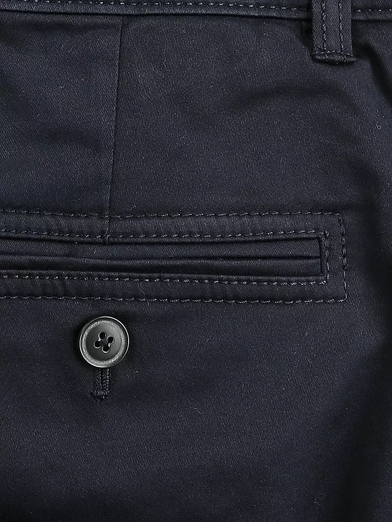 MARC O'POLO | Pantalon "Laxa" (taille haute) | dunkelblau