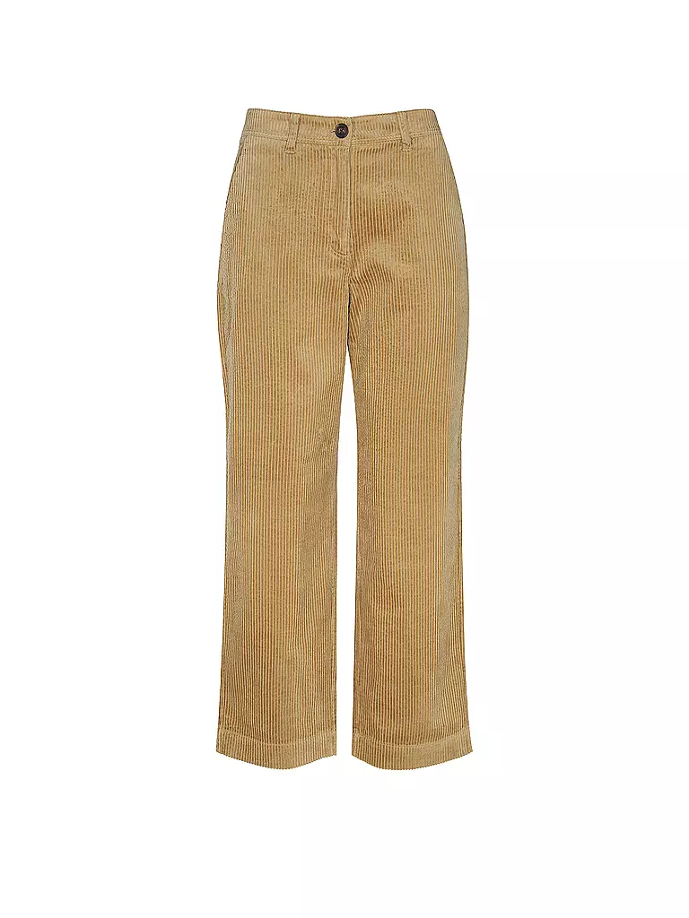 MARC O'POLO | Pantalon business 7/8 | hellbraun