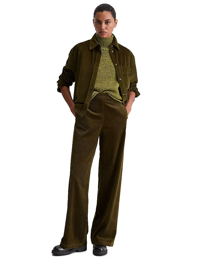 MARC O'POLO | Pantalon business | olive