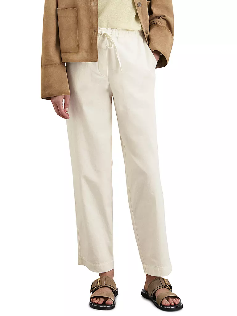 MARC O'POLO | Pantalon coupe jogging | weiss