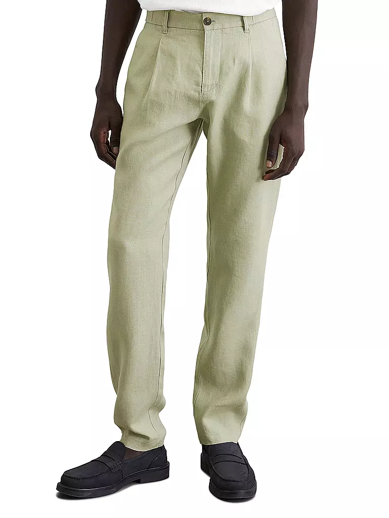 MARC O'POLO | Pantalon en lin OSBY | olive
