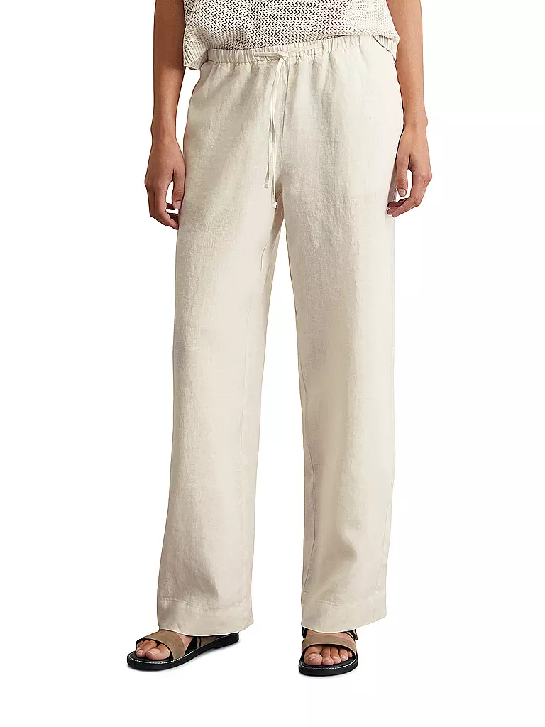 MARC O'POLO | Pantalon en lin | hellgrau