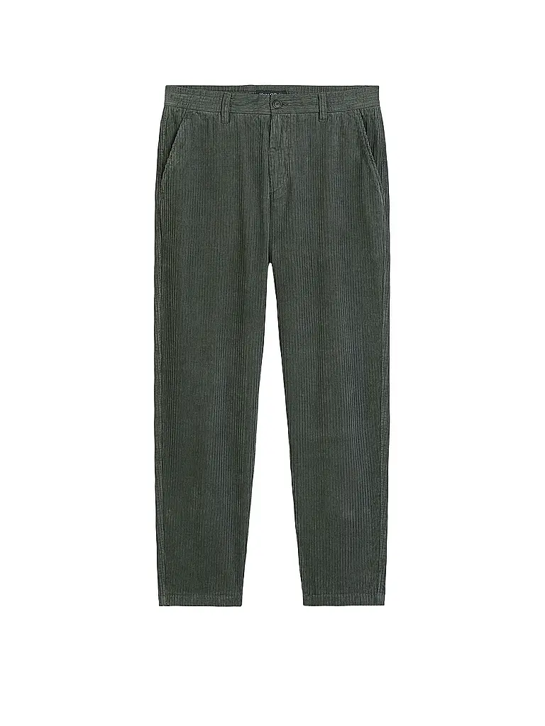MARC O'POLO | Pantalon en velours côtelé BELSBO | Vert foncé