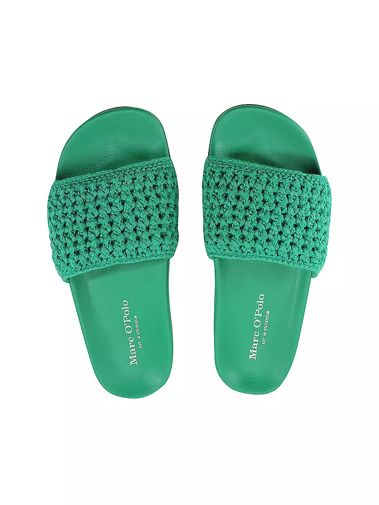 MARC O'POLO | Pantoletten - Badeschuhe | Vert