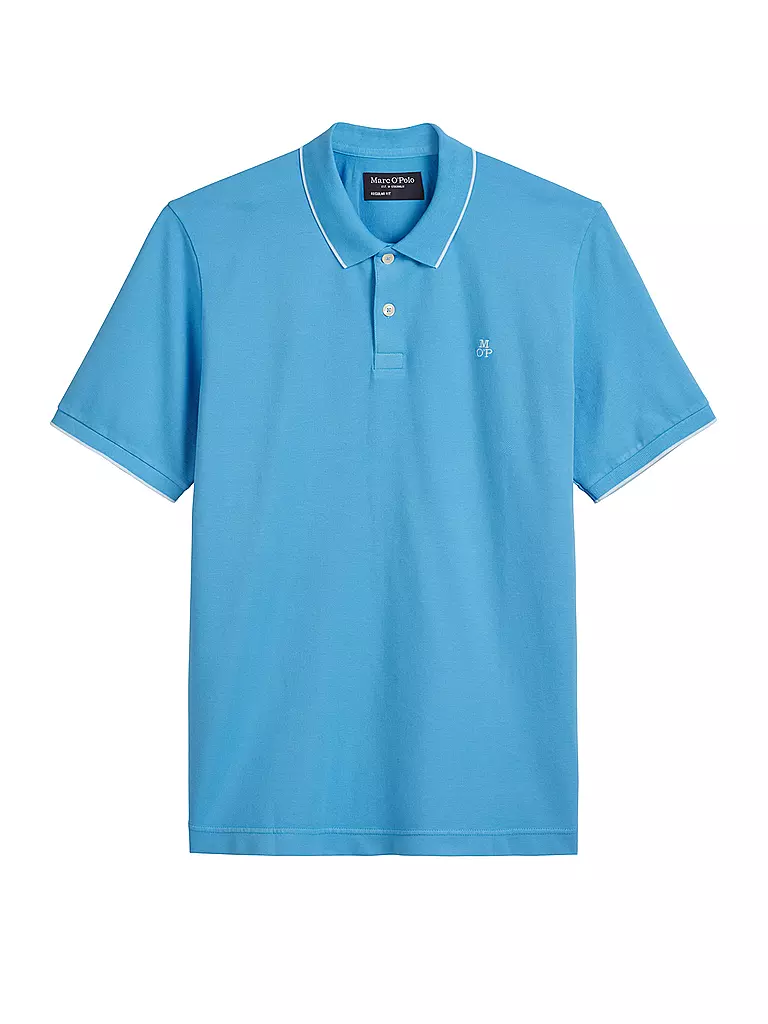 MARC O'POLO | Polo | hellblau
