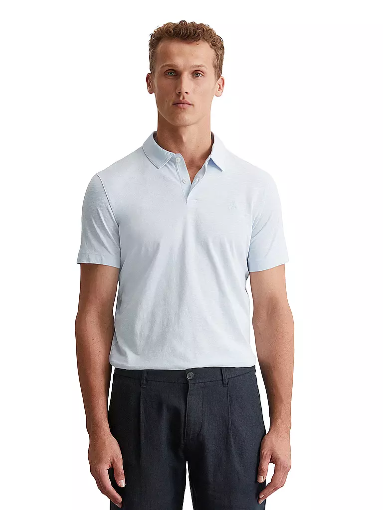 MARC O'POLO | Polo | hellblau