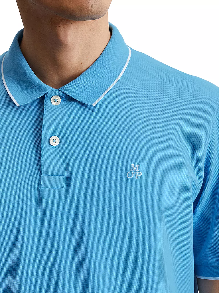 MARC O'POLO | Polo | hellblau