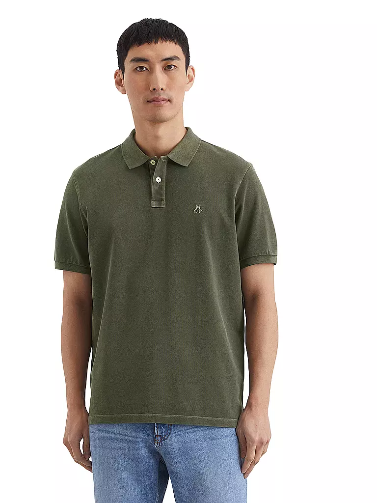MARC O'POLO | Poloshirt coupe regular | olive