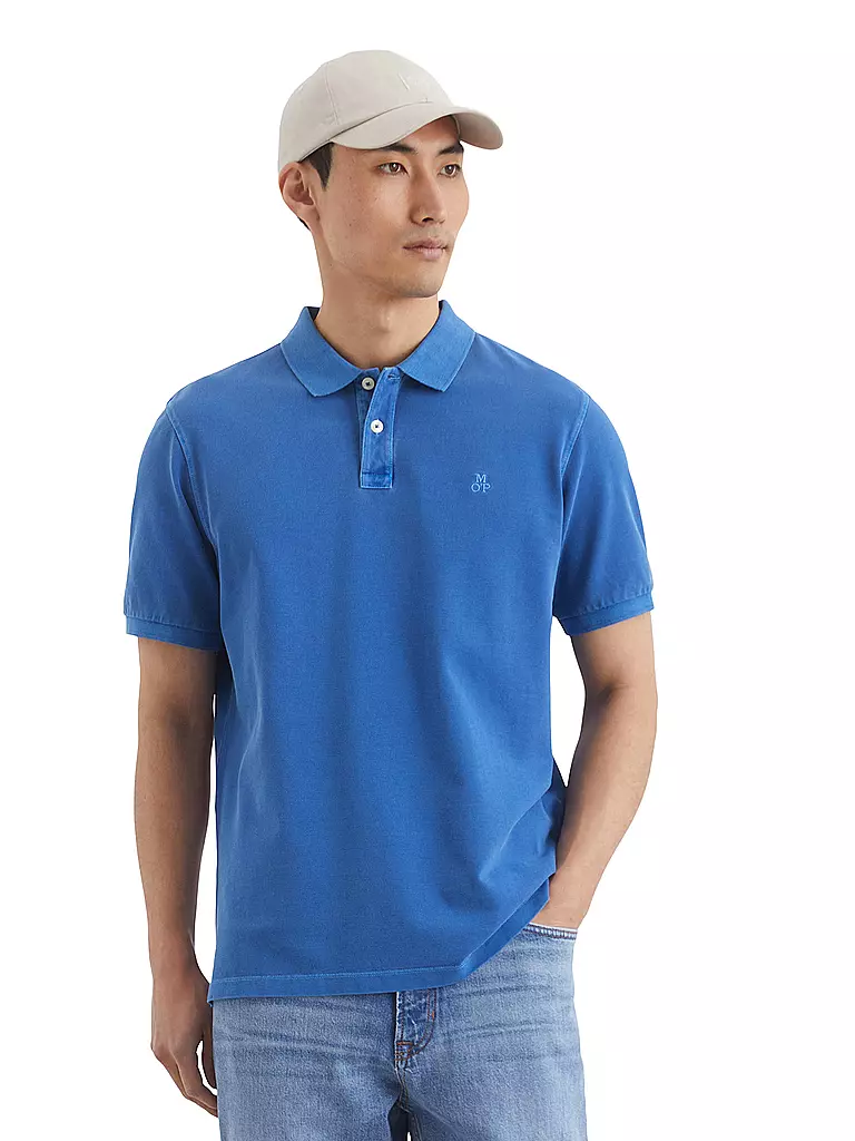 MARC O'POLO | Poloshirt Coupe Regular | Bleu