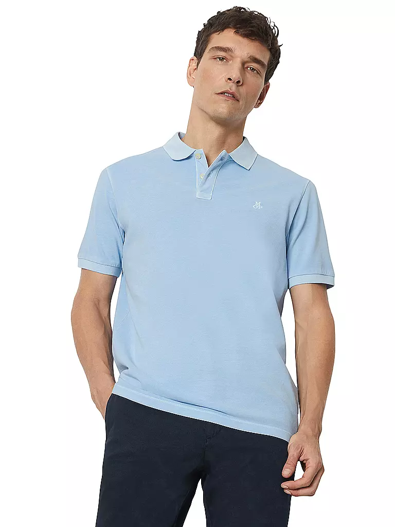 MARC O'POLO | Poloshirt Regular Fit | Bleu clair