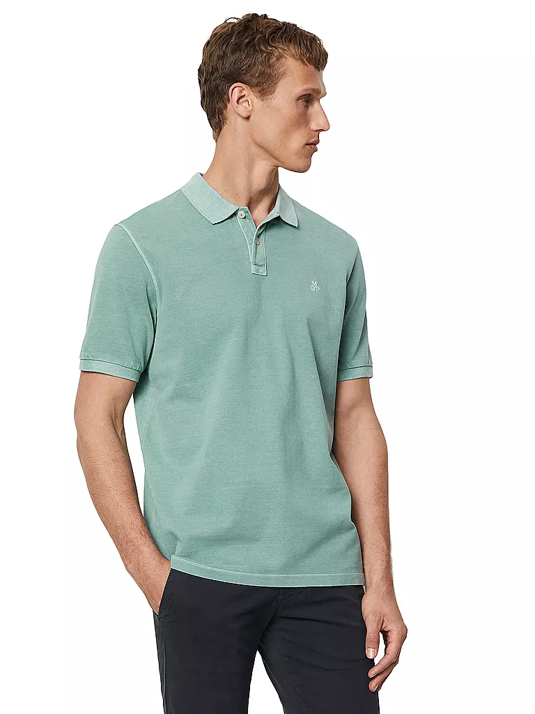 MARC O'POLO | Poloshirt | Pétrole
