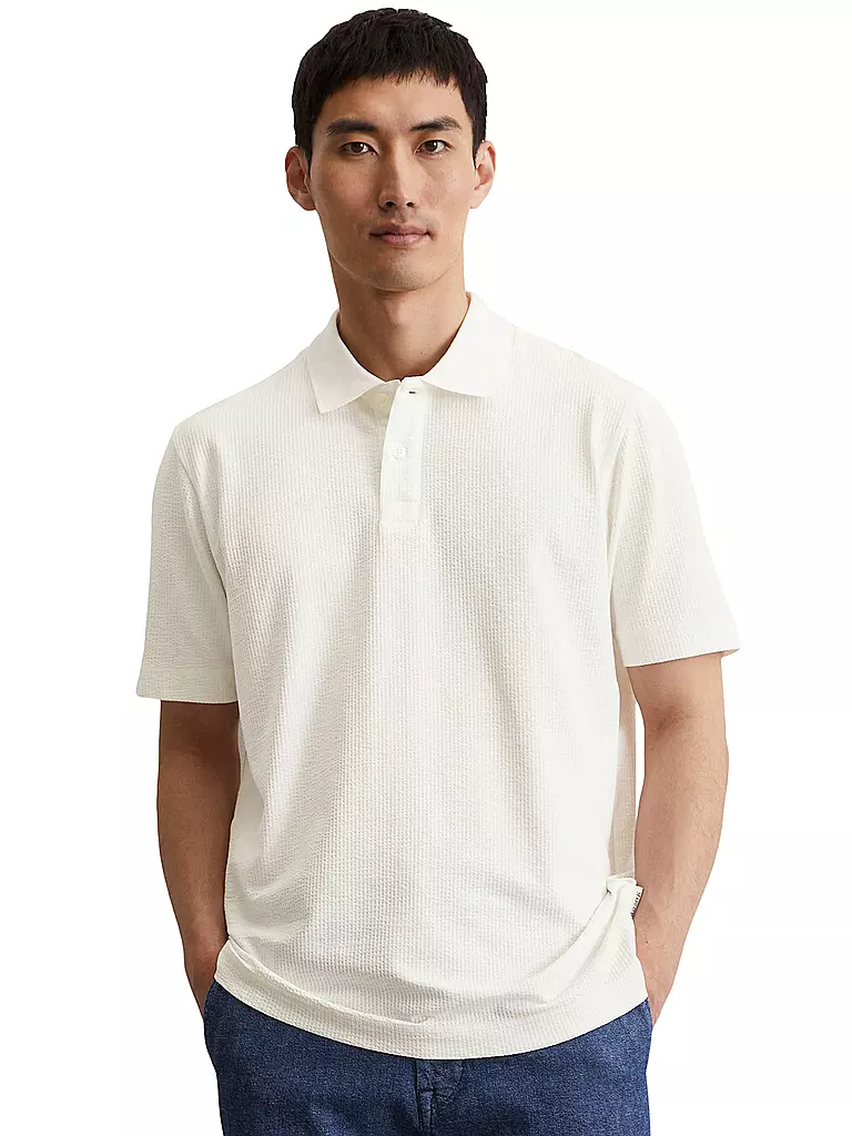 MARC O'POLO | Poloshirt | weiss
